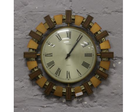 A retro Metamec wall clock.
