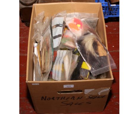 A large quantity of fly fishing tackle, fly making materials and tools etc.