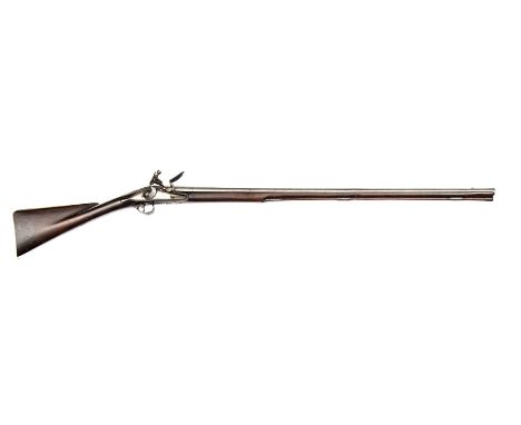 A mid 18th century partly silver mounted 16 bore flintlock fowling piece, by Clarkson of London,  51½” overall, round barrel 