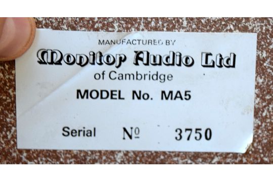 monitor audio ma5 speakers