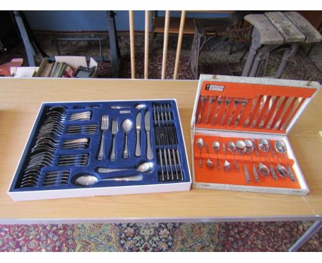 2 Boxed cutlery sets including Judge 44 piece set 