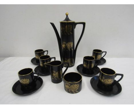 Portmeirion 'Golden Lion' tea set for 6 