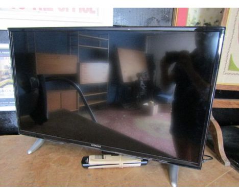 Hitachi 32" colour smart  HD ready with remote and brochure