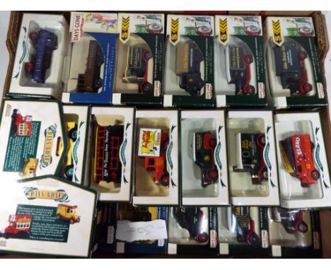 Days Gone by Corgi - 30 diecast scale model motor vehicles, all mint in window boxes  This lot MUST be paid for and collected