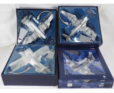 Corgi - four 1:144 scale military aeroplanes, a Boeing KC - 97L tanker ref 48102, a Boeing C -97G ref 48103, a Boeing C - 97A