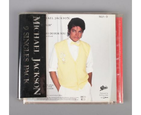 Michael Jackson - 9 Singles Pack, on red vinyl.  