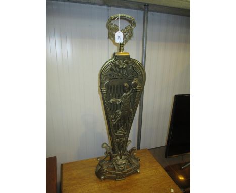 Brass Peacock Firescreen 
