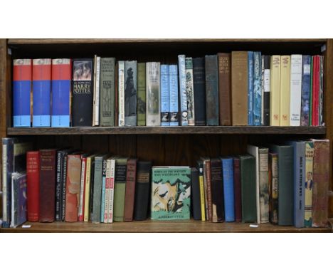 Three shelves of general stock, early 20th c and later, particularly children's and illustrated books, including Smith (Dodie