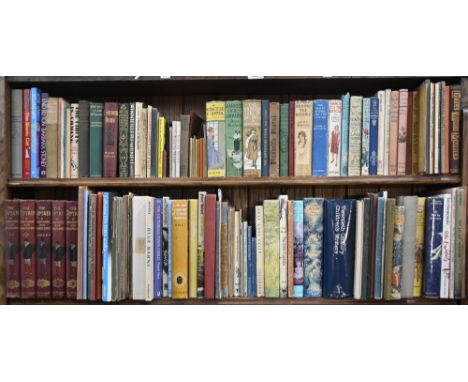 Children's and Illustrated Books. Three shelves, late 19th c and later, including Seuss (Dr), The King's Stilts, first UK edi