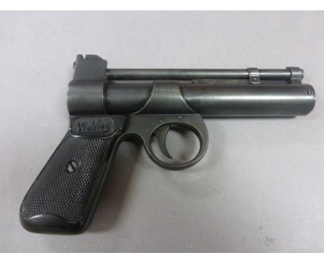 Vintage Webley Junior .177 air pistol