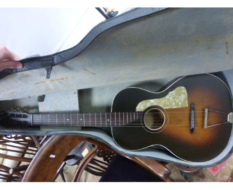 Vintage cased Guitar