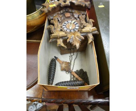 Carved cuckoo clock