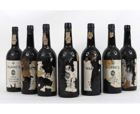 Warre's Vintage Port 1975, seven bottles