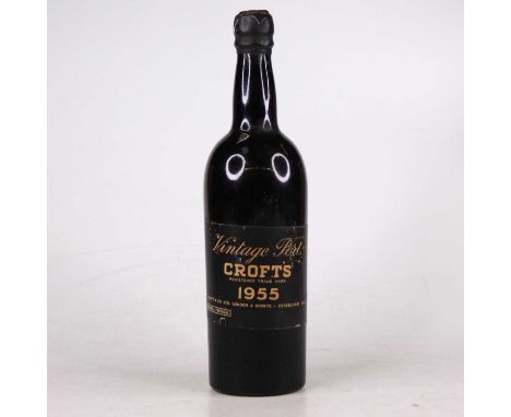 Croft vintage port, 1955, one bottle