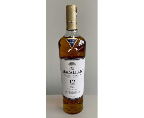 The Macallan 12 year old double cask Highland single malt scotch whisky, 70cl, 40%, one bottle