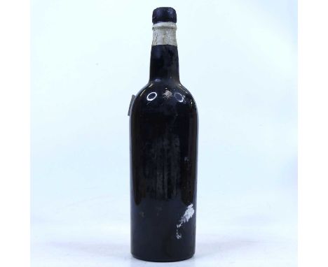A bottle of vintage port, vineyard and vintage unknown