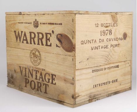 Warre's Vintage Port 1978, 12 bottles (OWC) 