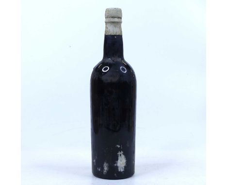 A bottle of Berry Brothers & Rudd vintage port, one bottle, vintage unknown  Capsule good but stained.Ullage upper shoulder.