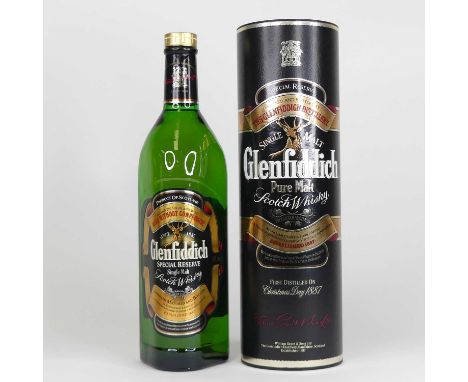 Glenfiddich Special Reserve single malt Scotch whisky, 100cl, 43%, one bottle in carton