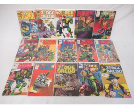 Large mixed collection of comics from Eclipse, Quality Comics, Eagle Comics, etc. to inc. Judge Dredd, Ninja, Magic the Gathe