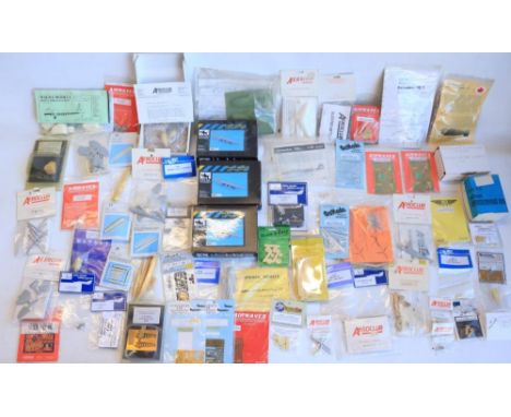 Extensive collection of 1/72 scale generally post war (upto 1960's) model accessories and detailing sets, including Lightning