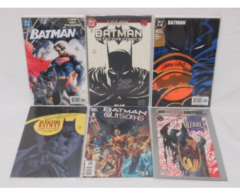 DC - Batman #612 signed by Jeph Loeb, Limited Edition 1252/1939, Batman Detective Comics #700 signed by Chuck Dixon, Limited 