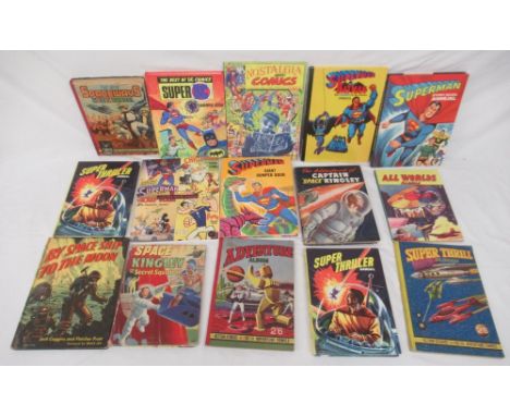 Mixed collection of Superman and Space related annualsShipping £38.00 plus vat (UK Only)