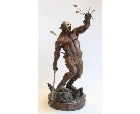 Sideshow Collectibles 7225 Lord Of The Rings Uruk Hai Beserker Premium Format Figure height on base approx 60cm), limited edi