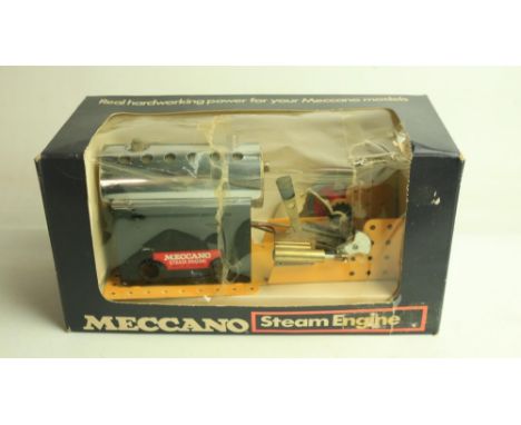 Boxed Meccano (Mamod made) meths burning live steam engine (unofficially known as MEC1) in at least near mint/never run condi