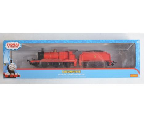 Hornby OO gauge R9290 Thomas & Friends DCC Ready 'James The Red Engine' electric steam locomotive model, would be in mint con