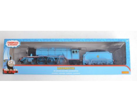 Hornby OO gauge R9291 Thomas & Friends DCC Ready 'Gordon The Blue Engine' electric steam locomotive model in mint condition, 