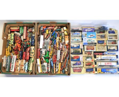 Collection of boxed and unboxed model vehicles, various scales and manufacturers to include Lledo, Corgi, Matchbox etc., qty,