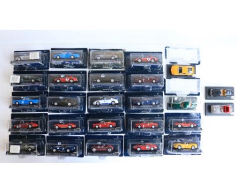 Twenty six good quality 1/43 scale Maserati models to include 22 unopened/sealed, 2 opened but with at least partial packagin