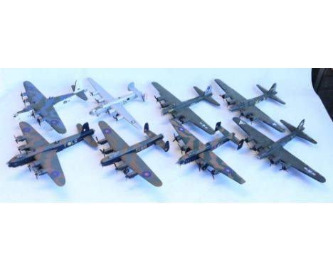 Collection of 1/72 generally WW2 themed diecast aircraft models, mostly Corgi Aviation Archive including multi-engine bombers