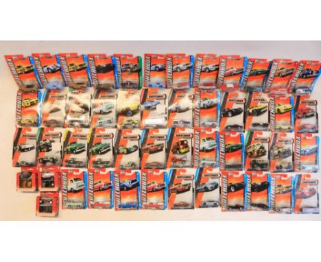 Collection of sealed Matchbox diecast model vehicles to include Adventure City, Heroic Rescue, Explorers, On A Mission (61 si