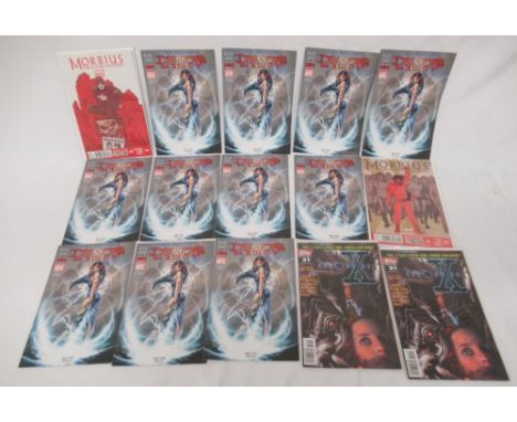 Mixed collection of comics from Marvel, Topps, Malibu, Armada, etc., to inc. Morbius, X-Files, Fantastic Four, Spider-Man, X-