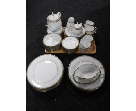 Fifty six pieces of Noritake Glenn Abbey tea and dinner ware 