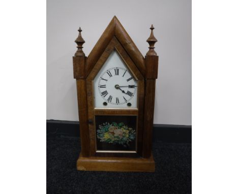 An early 20th century American mantel clock 