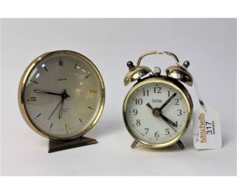 Mauthe alarm clock and Acctim alarm clock