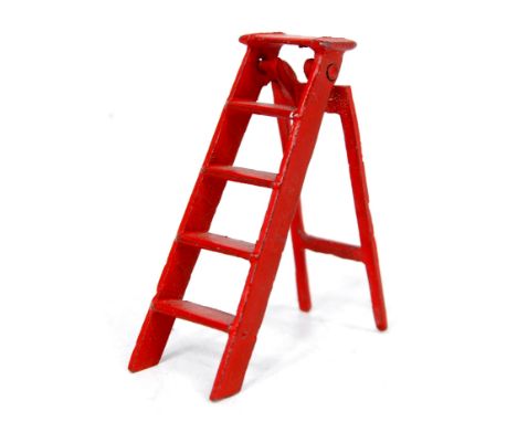 Britains No.031 Step Ladder, finished in red (VG)
