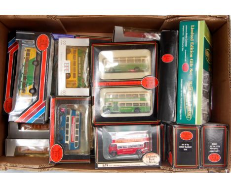 EFE 1/76th scale diecast public transport group, 20 examples all in original window boxes or presentation packaging, some win