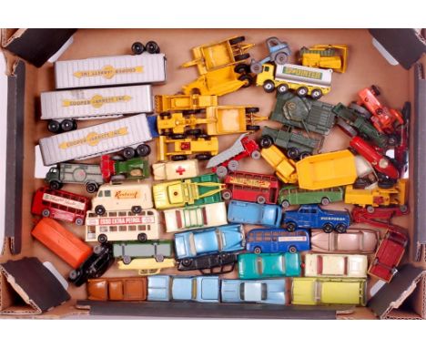 Matchbox 1-75 Series, Lone Star, Budgie Toys and Similar scale loose diecast group, playworn, examples to include Matchbox Me