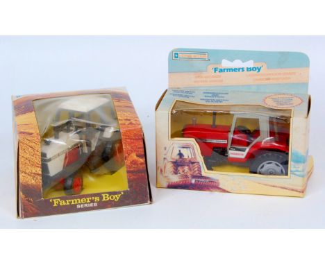 Lone Star Farmer's Boy boxed tractor group, 2 boxed examples to include No.1770 Massey Ferguson 3070 Tractor, in the original