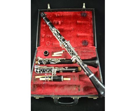 A Boosey & Hawkes Emperor clarinet no.465961, together with another cased Boosey & Hawkes clarinetCONDITION REPORTfirst clari