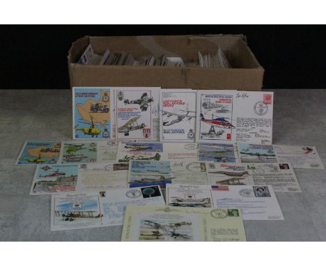 A large collection of aviation related First Day Covers to include Royal Air Force examples. 