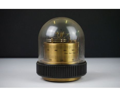Mid century German  ' Barigo ' Barometer with domed plastic cover, 14cm high 