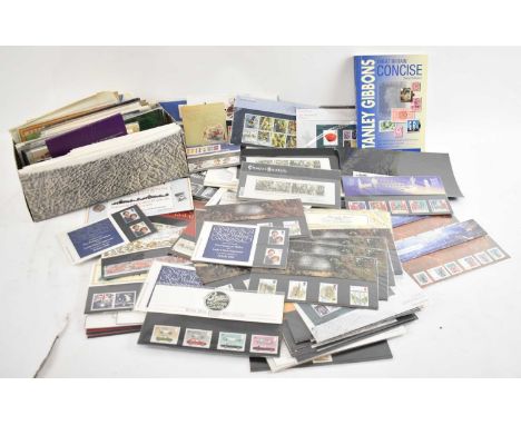 A large quantity of GB mint miniature sheets and booklets, also presentation packs from the 1990s - 2008 and a few first day 