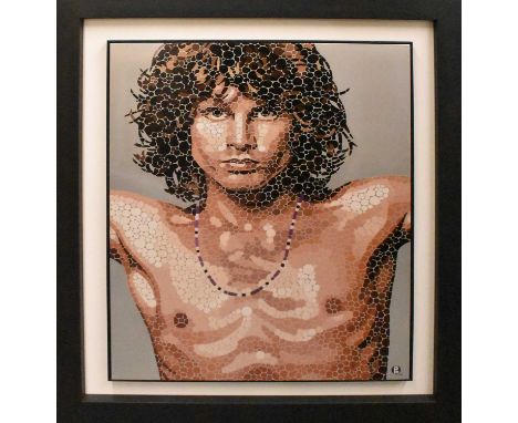 † PAUL NORMANSELL; a limited edition print, 'Break on Through to the Other Side', numbered 11/195, 75 x 57cm, framed, with ce