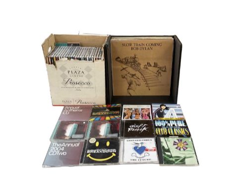 A quantity of assorted records including The Seekers, Cats, Neil Diamond, Bob Dylan, The Stylistics etc, also a quantity of C