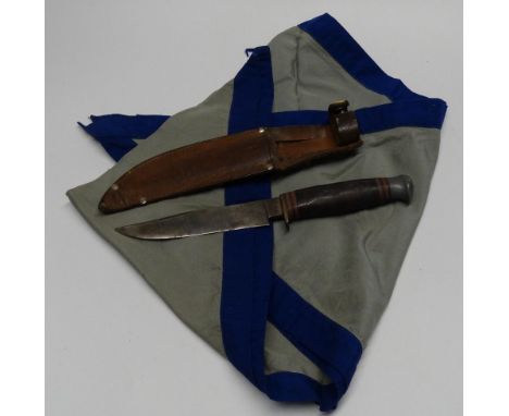 WILLIAM RODGERS DAGGER IN SHEATH NECK SCARF 
